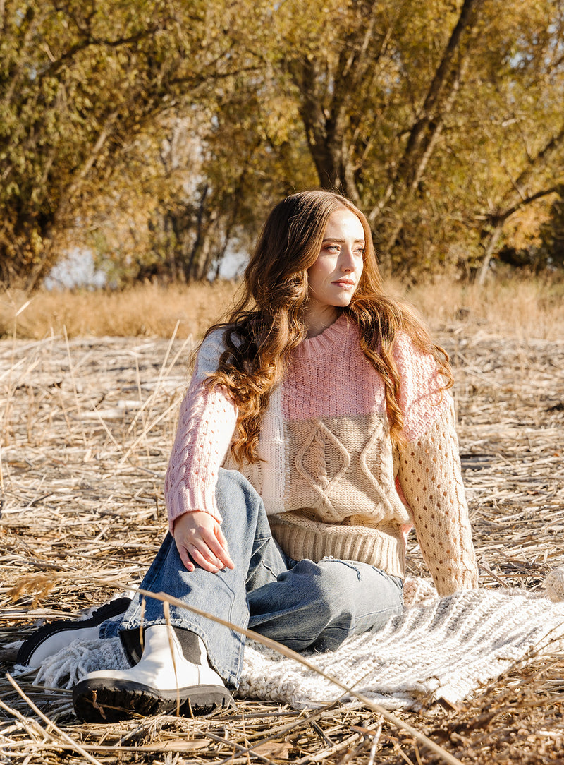 STRAWBERRIES & CREAM SWEATER