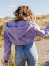 SELMA HOODIE JACKET // LAVENDER