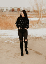 POLKA DOT SWEATER