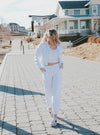 90'S OVERSIZED SWEATPANTS // WHITE