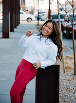 BUTTER LEGGINGS W/ POCKETS // CORAL